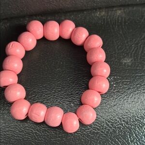 Pink Beaded Bracelet